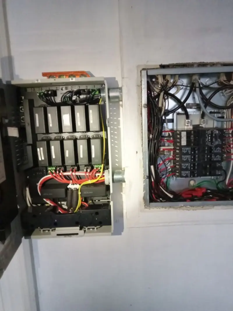 Electrical panel upgrade completed for Carbon Monoxide Detector Installation in Keyser